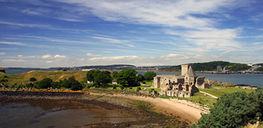 Inchcolm Abbey and island