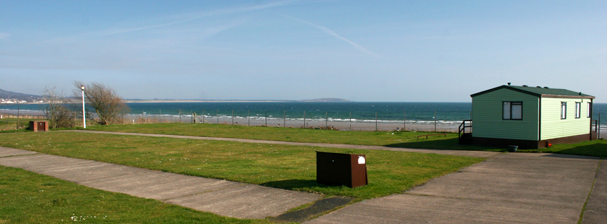 Leven Beach campsite and touring caravan area